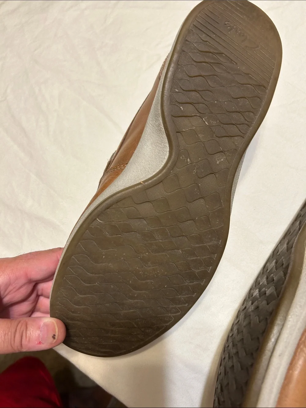 Men's Slip-On Leather Loafers - Brown
